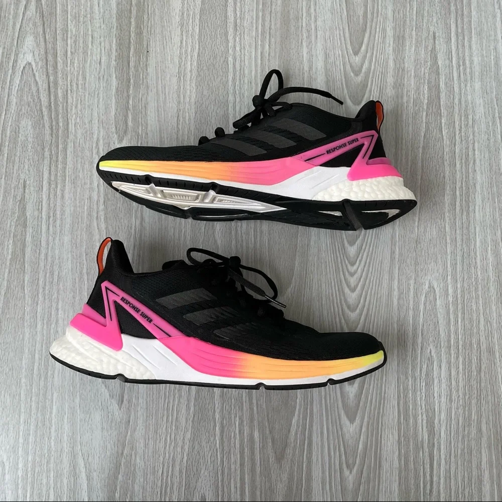 Adidas Boost Response Super Running Sneakers - Picture 1 of 11